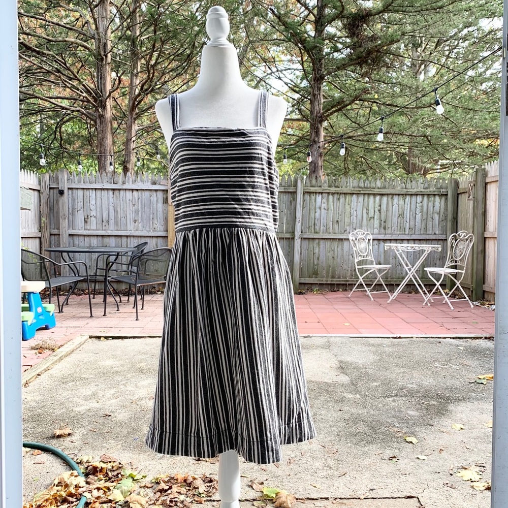 Ann Taylor LOFT striped casual dress